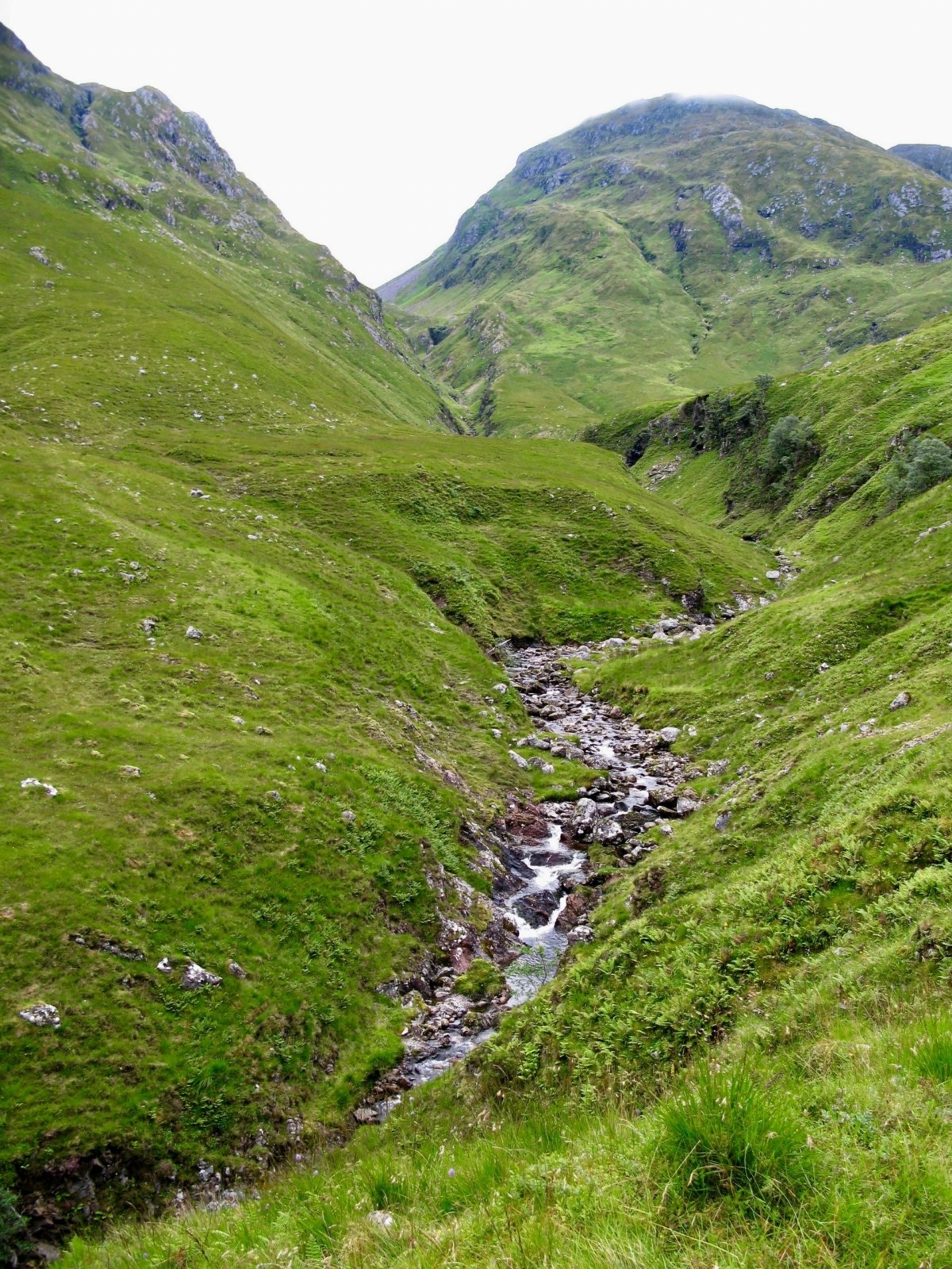 Landforms in the upper course of a river - Internet Geography