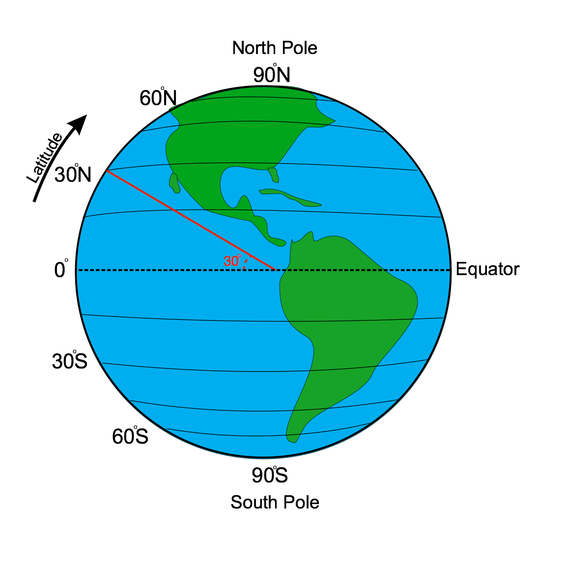 latitudes map of the world        <h3 class=