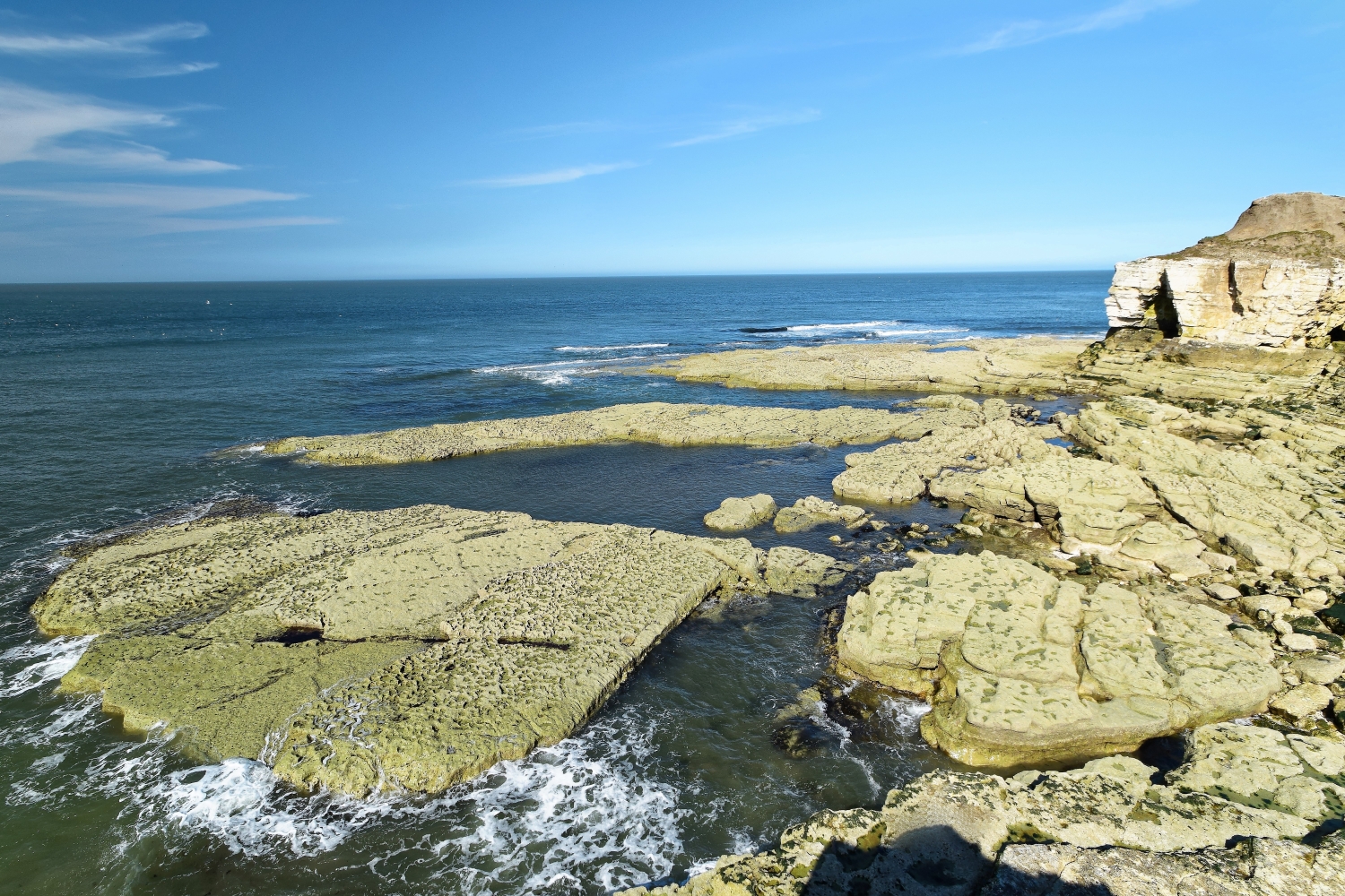 Thornwick Bay, Flamborough Photos - Internet Geography