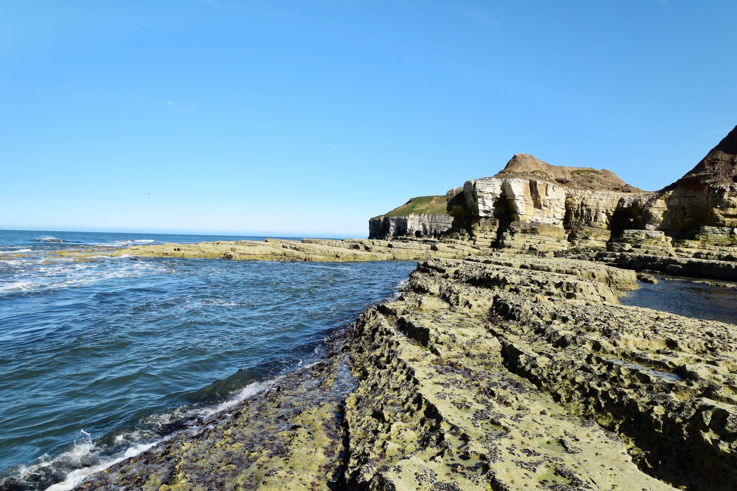 Thornwick Bay, Flamborough Photos - Internet Geography