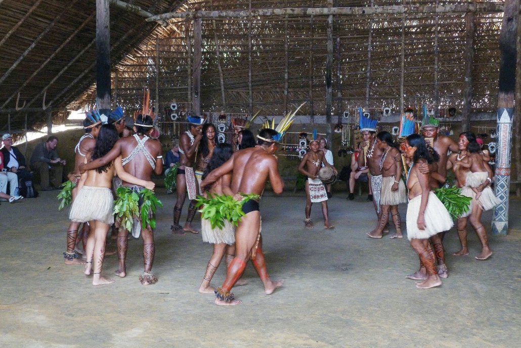 Indigenous tribe in the Amazon rainforest