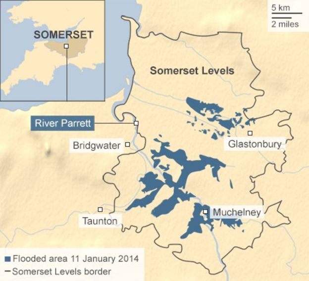 somerset floods geography case study