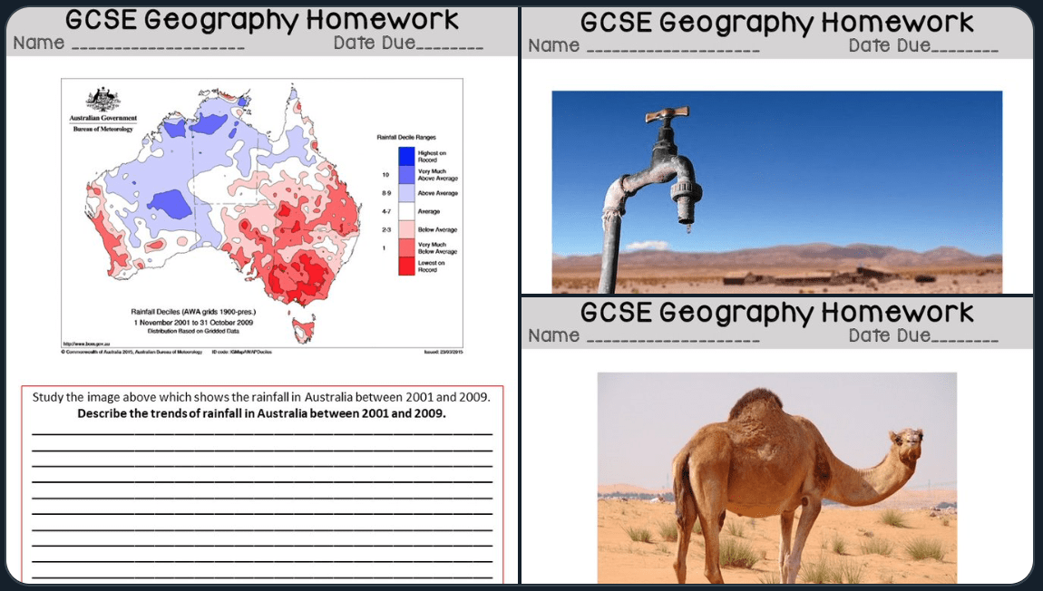 gcse geography quiz