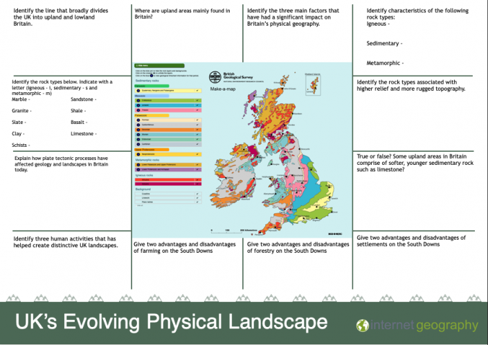 Edexcel B Geography Resources - Internet Geography