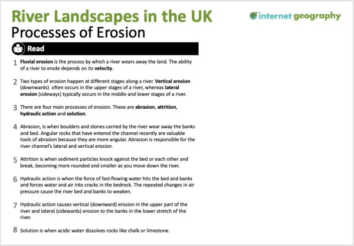 Strategies for teaching geographical vocabulary Internet Geography