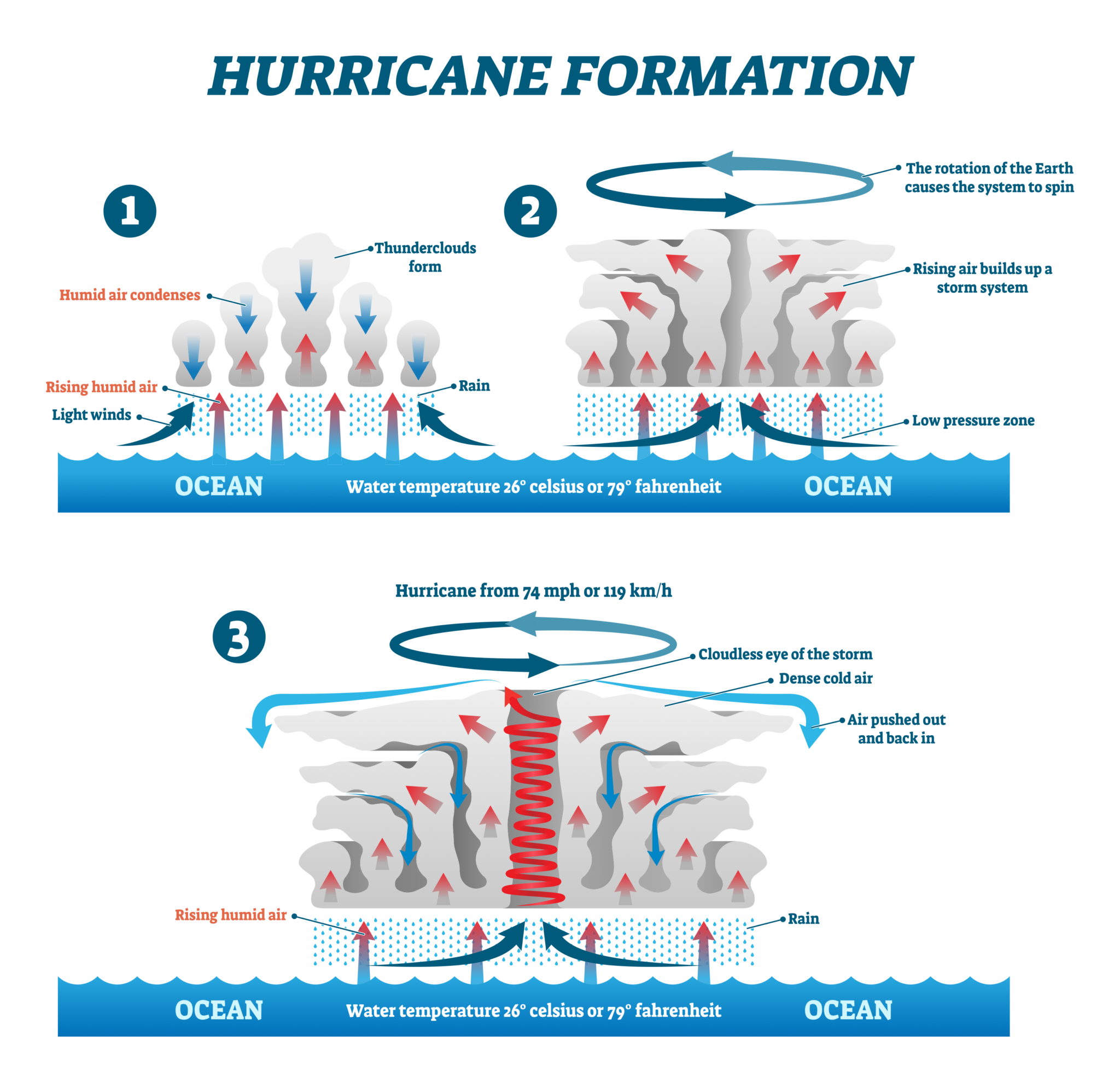 How do tropical storms form? Geography