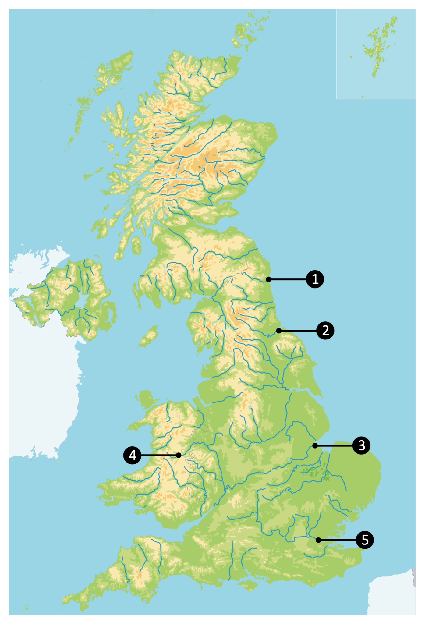 Landforms Of The River Tees - Internet Geography