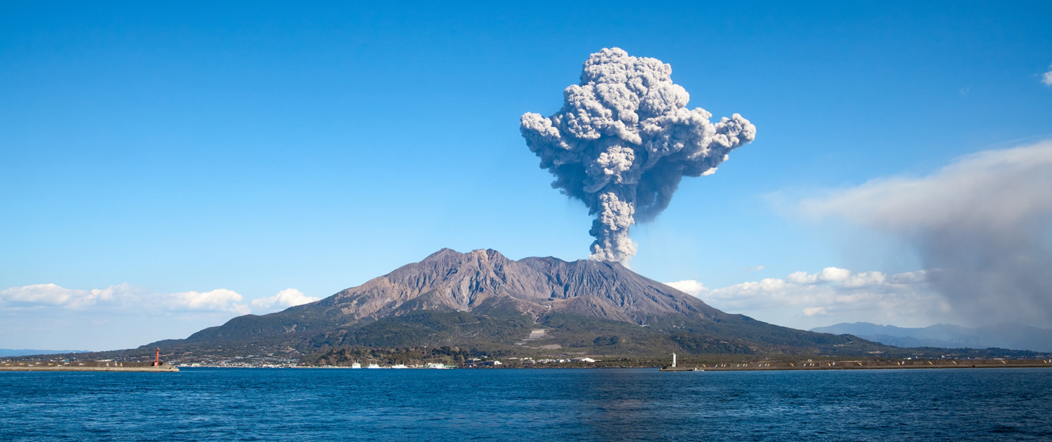 case study about volcano