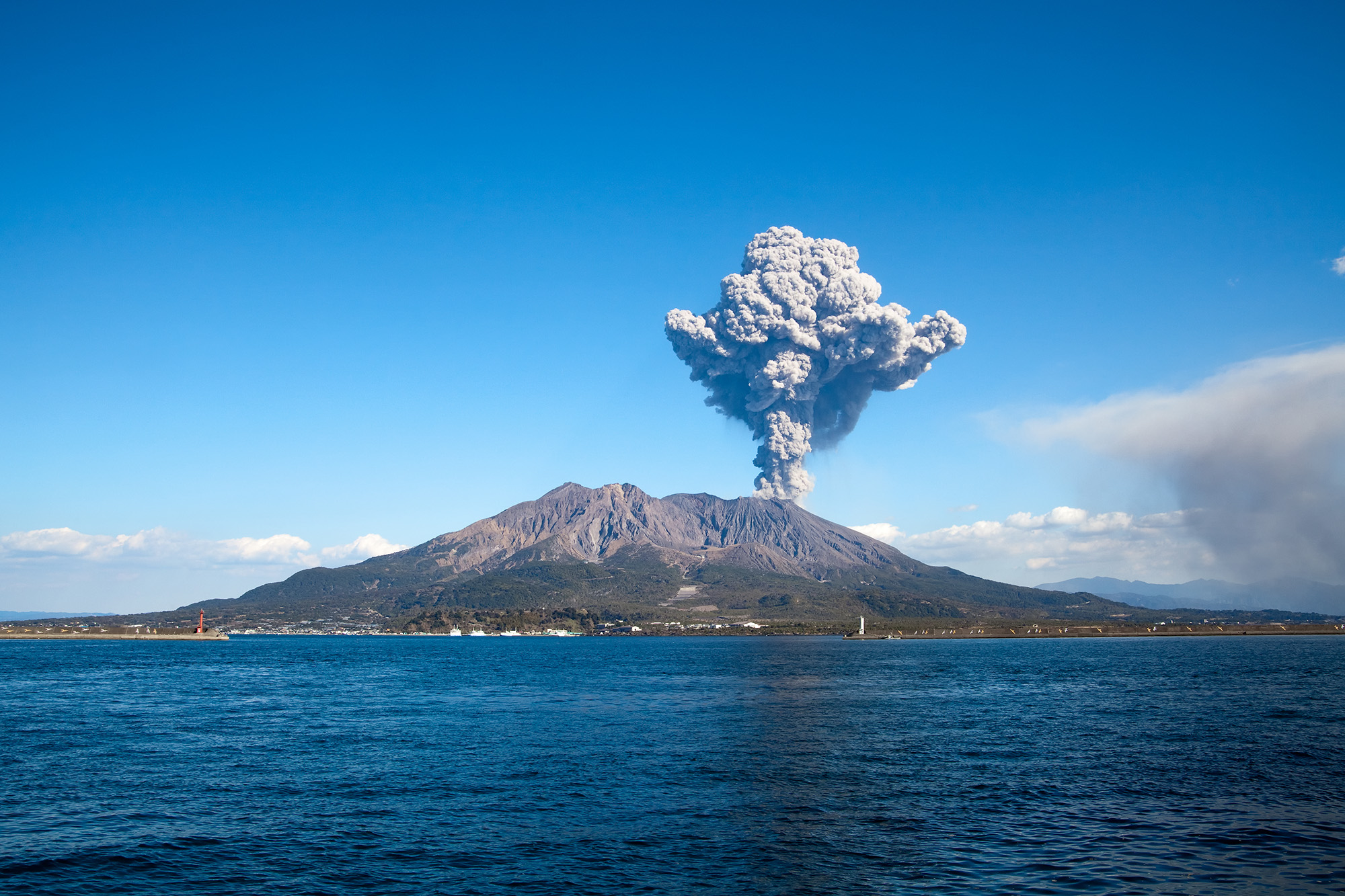 Sakurajima Case Study Internet Geography   Sakurajima Volcano 