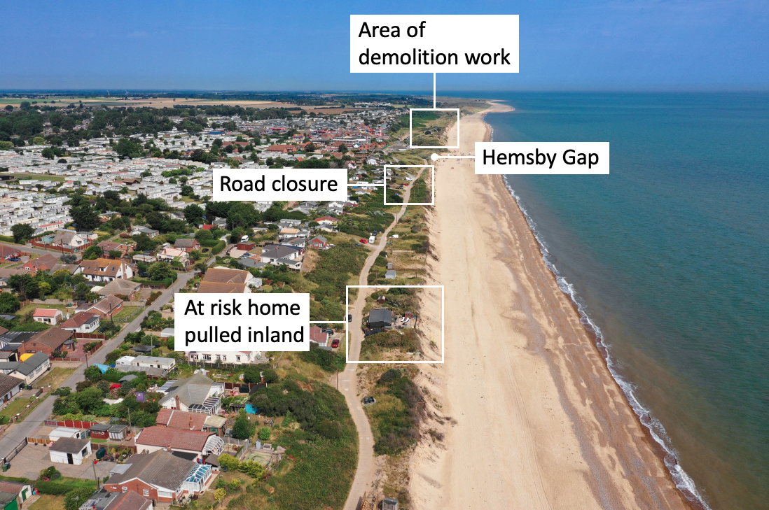 Coastal Erosion at Hemsby A Battle Against Nature Internet