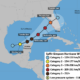 The path of Hurricane Milton